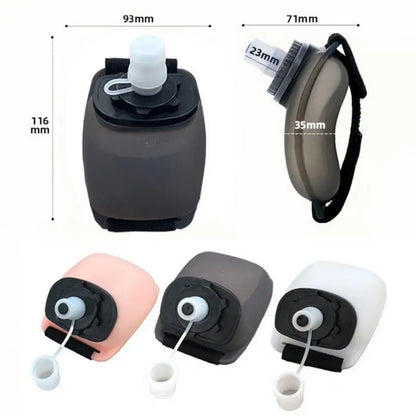 PC Handheld Running Water Bottle Leakproof Hands-Free Water Bottles Sports