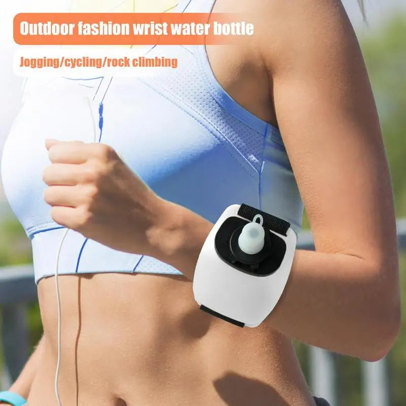 PC Handheld Running Water Bottle Leakproof Hands-Free Water Bottles Sports