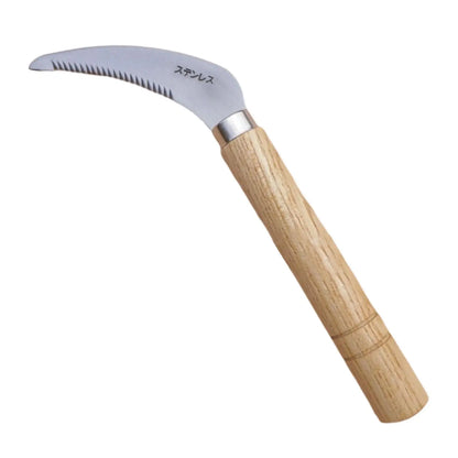 Handheld Sickle Tool Portable Heavy Duty Hand Hoe Japanese Gardening Weeding Sickle Sod Sickle  Flower Weeding Bonsai