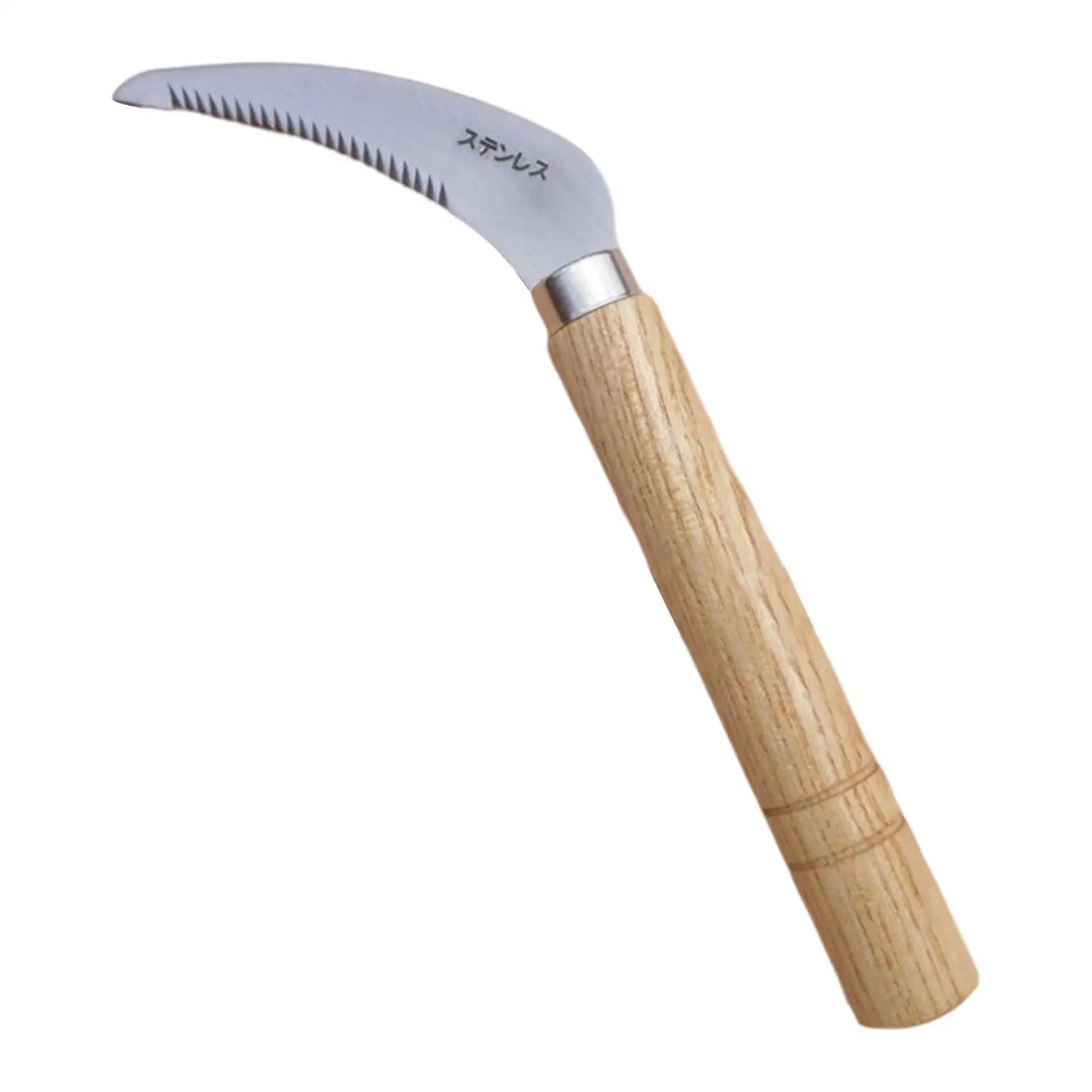 Handheld Sickle Tool Portable Heavy Duty Hand Hoe Japanese Gardening Weeding Sickle Sod Sickle  Flower Weeding Bonsai