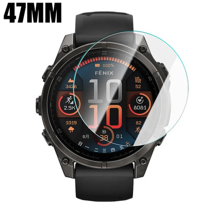 Hard Glass Protective Films For Garmin Fenix 8 51MM 47MM 43MM Fenix8 Smart Watch Tempered Glass Screen Protector Cover