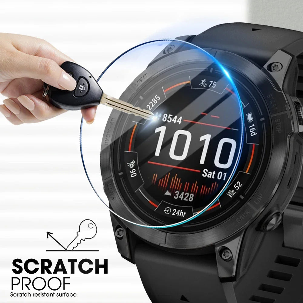 Hard Glass Protective Films For Garmin Fenix 8 51MM 47MM 43MM Fenix8 Smart Watch Tempered Glass Screen Protector Cover