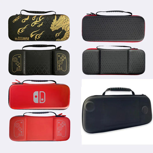 Hard Travel Case Carry Storage Bag For Hori Nintendo Switch Split Pad Pro Handheld Controller Shell Pouch Cover Game Card Slot