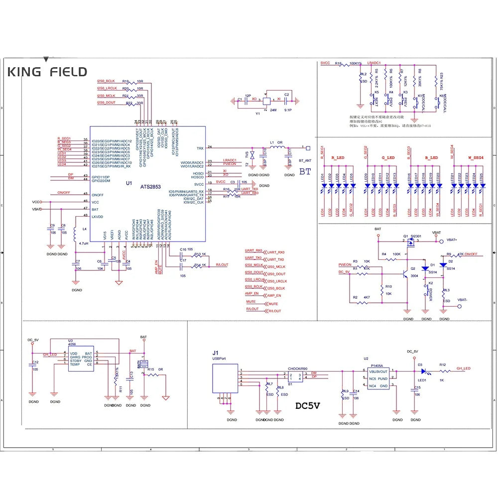 New One-Stop service PCB boards PCBA Bom Gerber Files  PCB Gerber File Manu