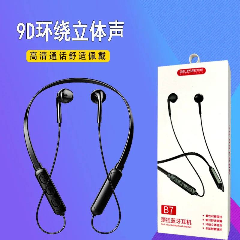 New Hot Selling Products 2024 Neckband Earbuds Wireless Earbud Bt Headphone