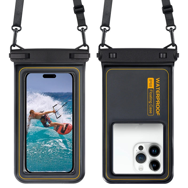 PC Export Outdoor Universal Water Proof Phone Pouch IPX8 Sponge Floating  Waterproof Cellphone Dry Bag with Lanyard