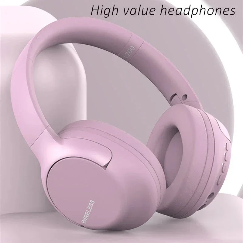 PCHeadphones Bluetooth Headset Earphone Wireless Headphones Stereo Foldable