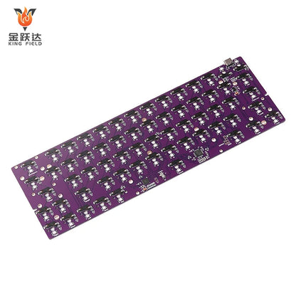 New O E M PCB Manufacturer Shenzhen Factory keyboard gk64s PCB assembly PCB