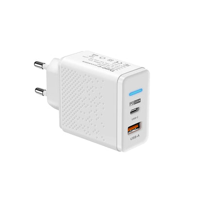 PC Custom 65W GaN 48W 12W LED 2 in 1 USB type C multifunction chargers adapters charger Type-C fast charging