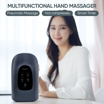 PCHeating Electric Therapy Vibrating Acupressure Wearable Palm Hand And Wri