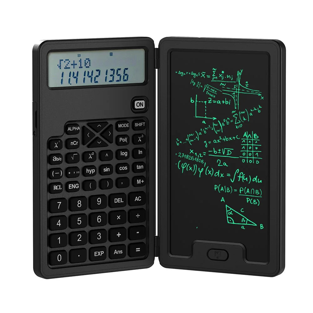 Tablette à dessin PCNewyes Calculatrice scientifique Bloc-notes LCD Bloc-notes électronique