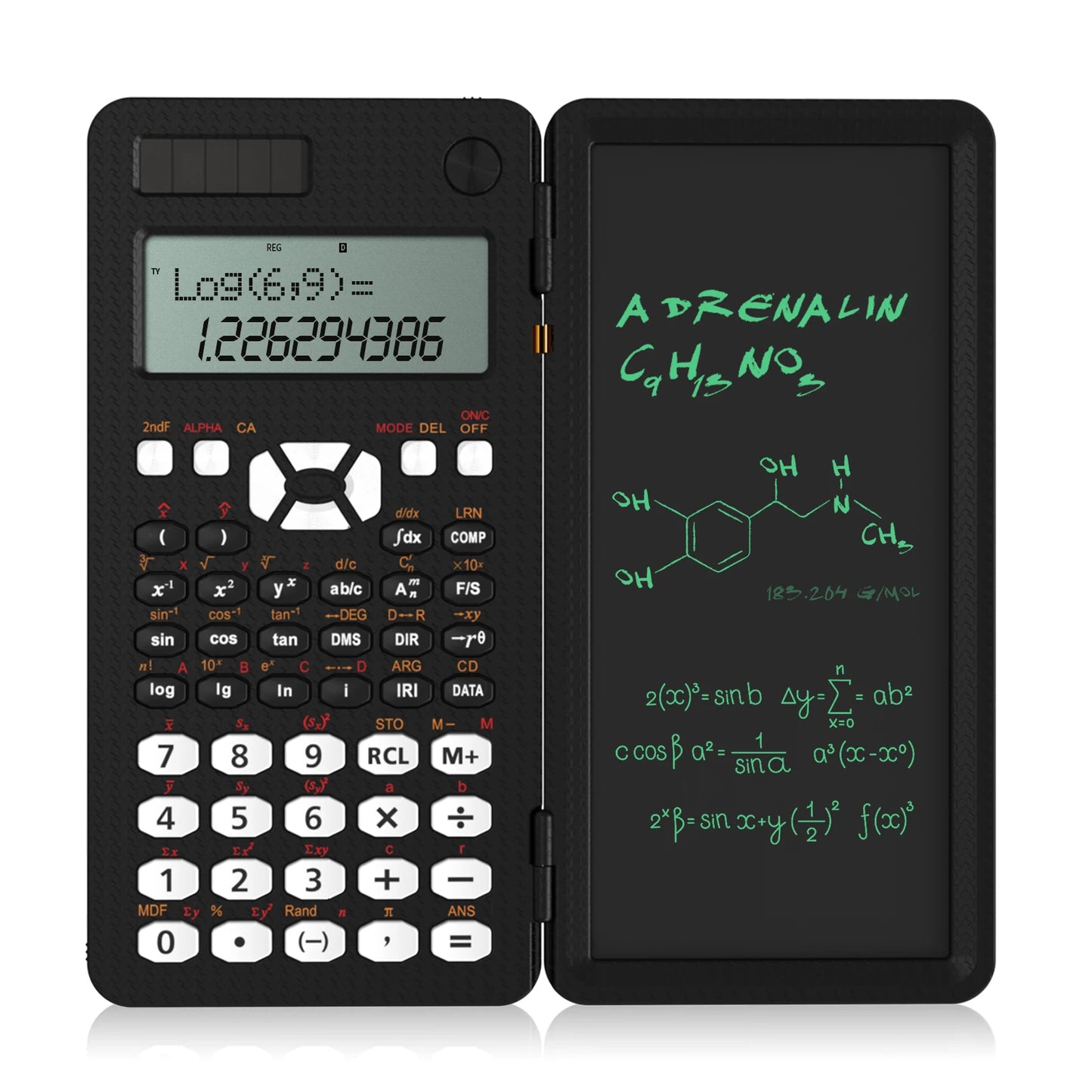 Calculatrice de bureau portable PCNEWYES avec tablette d'écriture LCD de 6,5 pouces pour O