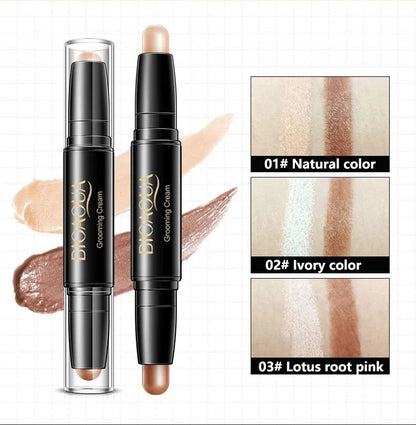 High Quality Professional Makeup Base Foundation Cream  Face Concealer Contouring  Face Bronzer Beauty Women's Cosmetics