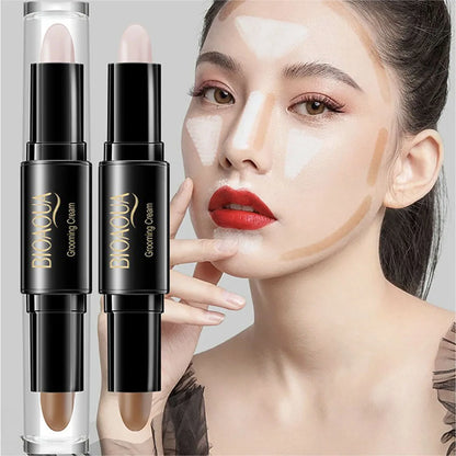 High Quality Professional Makeup Base Foundation Cream  Face Concealer Contouring  Face Bronzer Beauty Women's Cosmetics