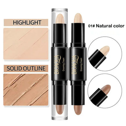 High Quality Professional Makeup Base Foundation Cream  Face Concealer Contouring  Face Bronzer Beauty Women's Cosmetics