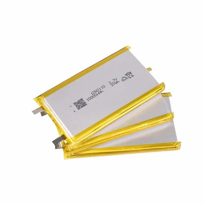 PC High Qulity 3.7V 10000mAh 1260110 Rechargeable Polymer Batteries Lipo Li-Po  Toy Power Bank GPS Laptop Camping Lights Diy