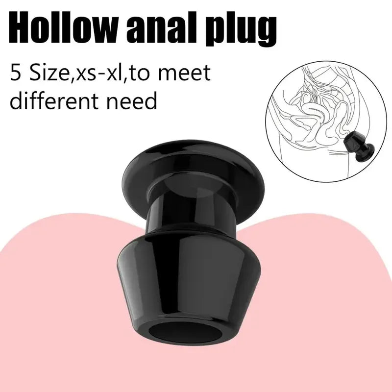 Hollow  Analytical Stopper Anal Dilator  Erotica And Sex Toys/Appliance Speculum Prostate Massager Goods  Adult gtooza.com