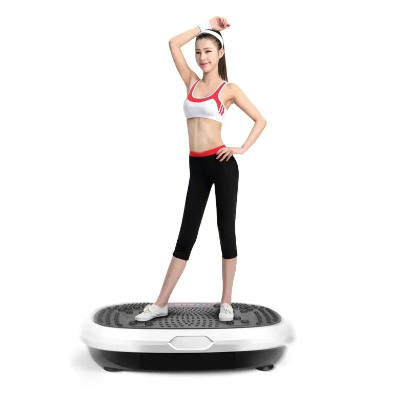 PC Home fitness fat burning vibration plate exercise machine 99 speed selec