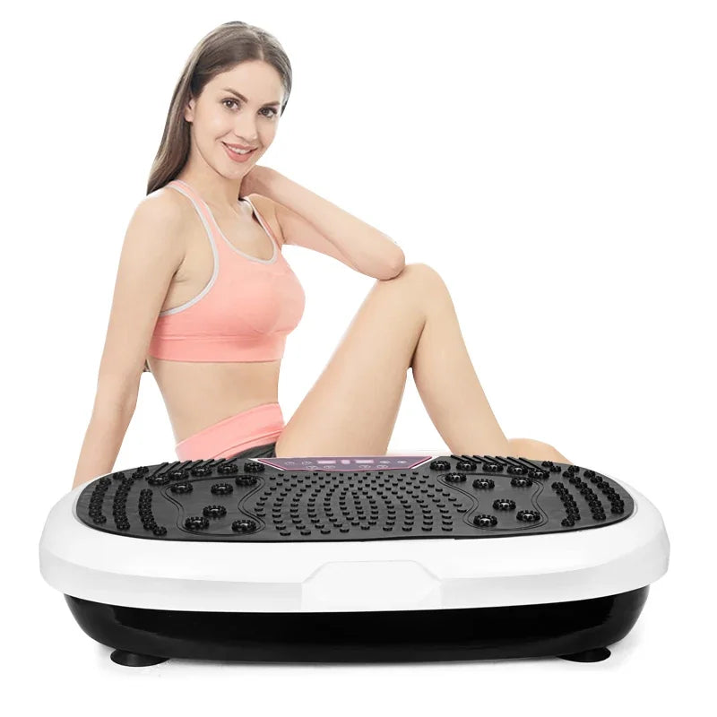 PC Home fitness fat burning vibration plate exercise machine 99 speed selec