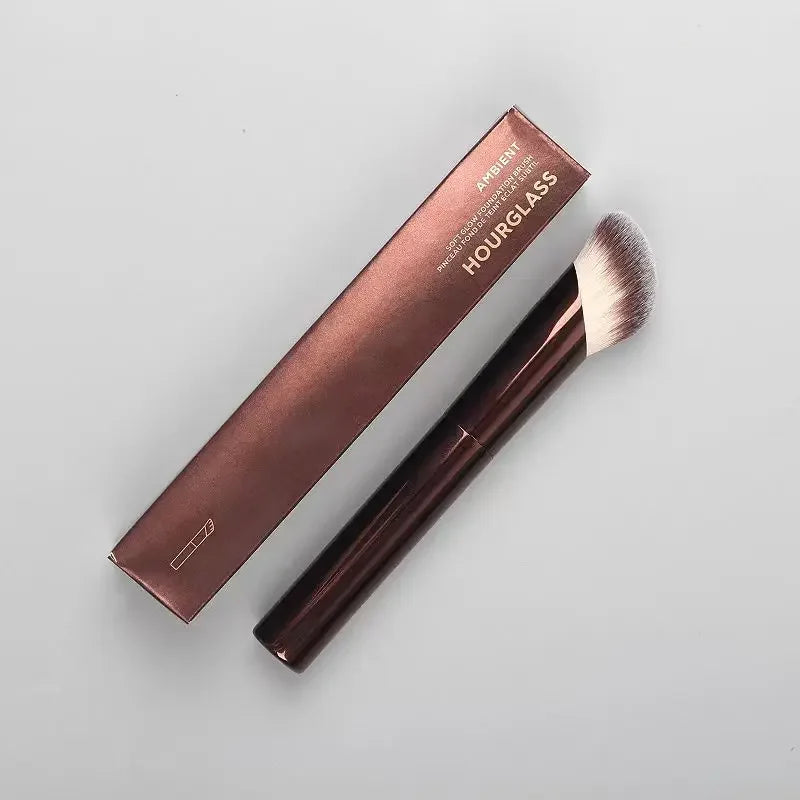 Hourglass Makeup Brushes Long Handle Oblique Foundation Make-up Brush  Foundation Buffing Brush Concealer Brush Makeup Tools