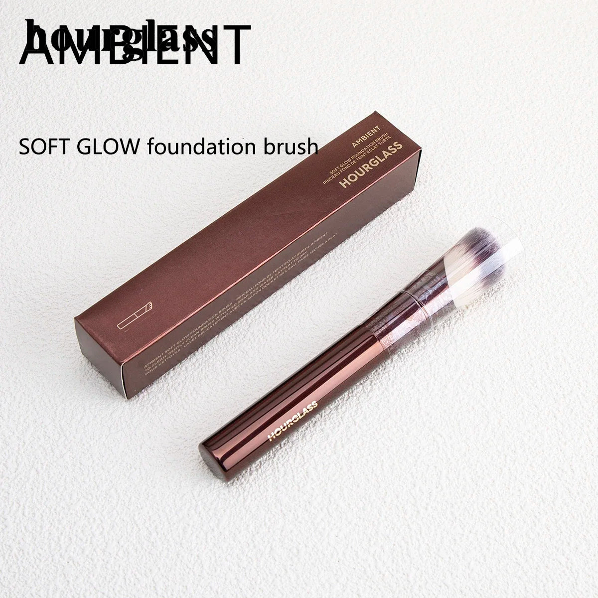 Hourglass Makeup Brushes Long Handle Oblique Foundation Make-up Brush  Foundation Buffing Brush Concealer Brush Makeup Tools