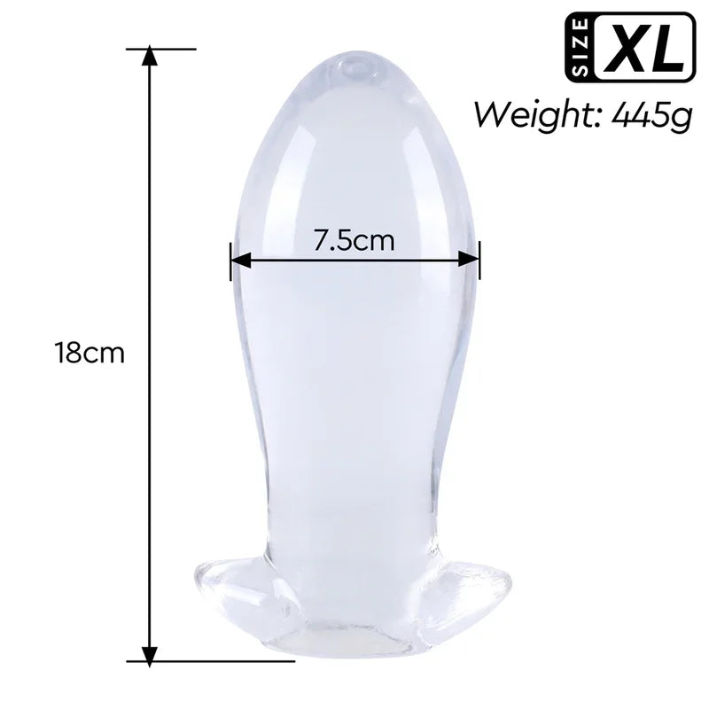 Huge Dragon Egg Shape  Multi-size Beads Stimulation Expansion Trainer Adult Anal Sex Toys  Women Men gtooza.com