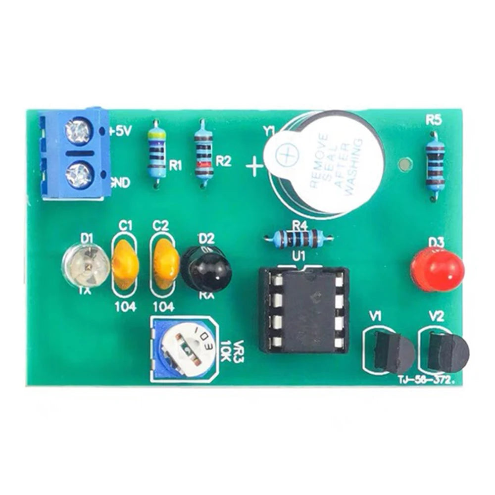 Human Body Sensor Alarm DIY Electronic Kit Soldering Project Practice Suite Infrared Sensor Analog Circuit TJ-56-371