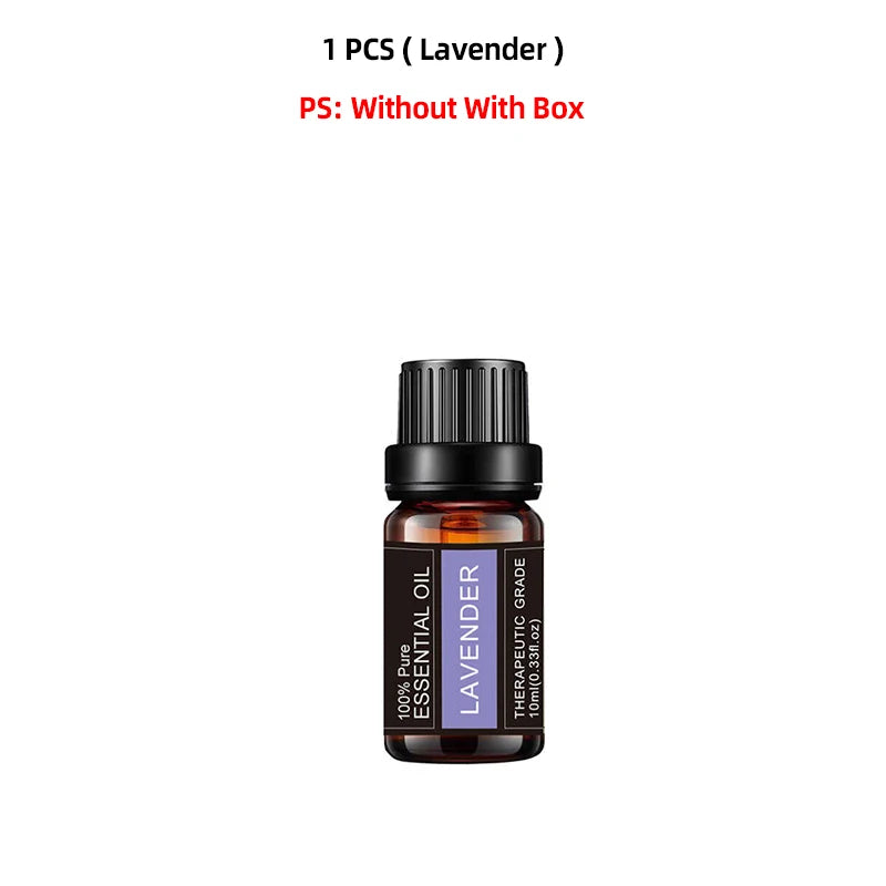 PCHumidificateur Aromathérapie Parfum Orange Lavande Citronnelle Menthe poivrée E