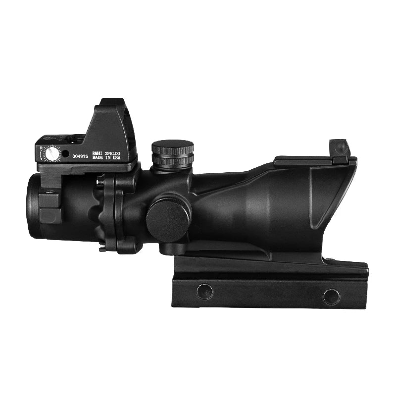 Hunting  4x32 tactical Optical sight Airsoft accessories with  Mini Red Dot Spotting scope  rifle hunting rifle scope