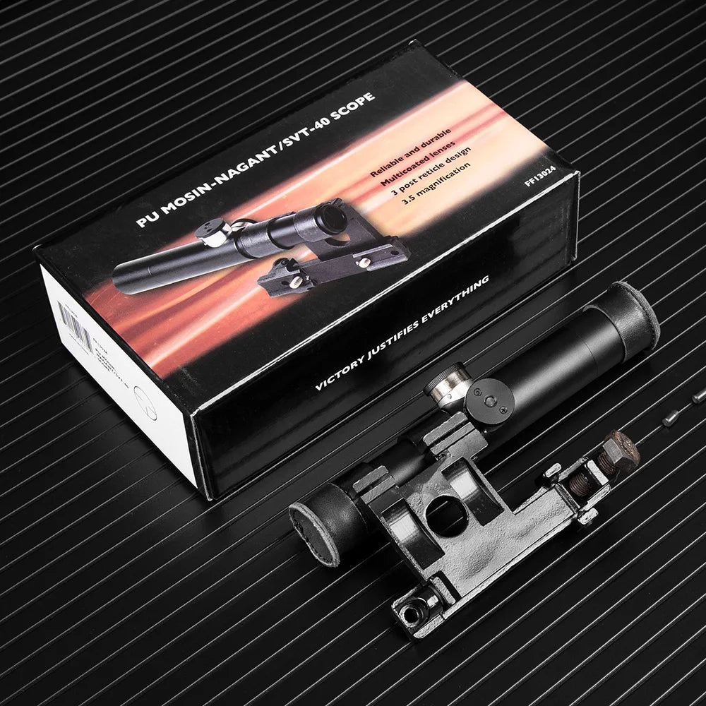 Hunting Optical sight Multi Coated Lenses 3.5x Shockproof Multi-coated Svt-40 Scope For Mosin Nagant Tactical Rifle Scope Riser