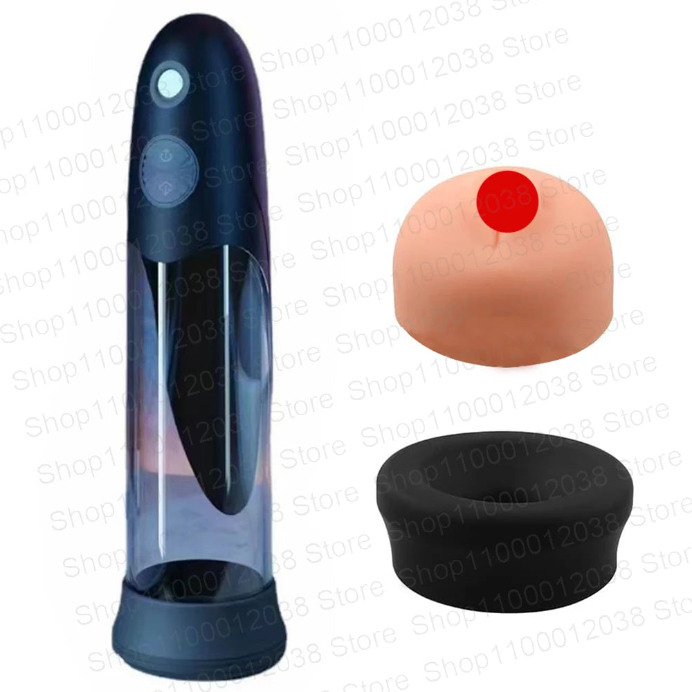 GtoozaHydrotherapy Electric Penis Pump Penis Enlargement Water Vacuum Pump  Men Penis Extender Cock Dick Pump Trainer Adult Sex Toy gtooza.com