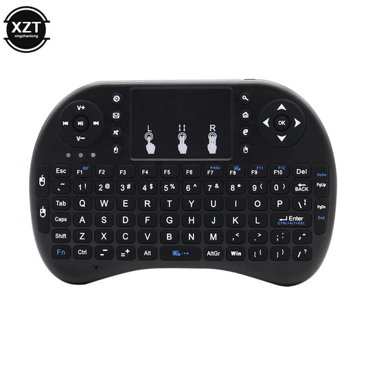 PCI8 Backlit Mini Wireless Keyboard English Russian Spanish Portuguese 2.4G