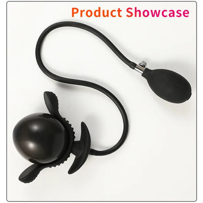 Inflatable Butt Plug No Vibrator Prostate Massager Vaginal Dilator G Spot Expansion Stimulator Adult Anal Sex Toys gtooza.com