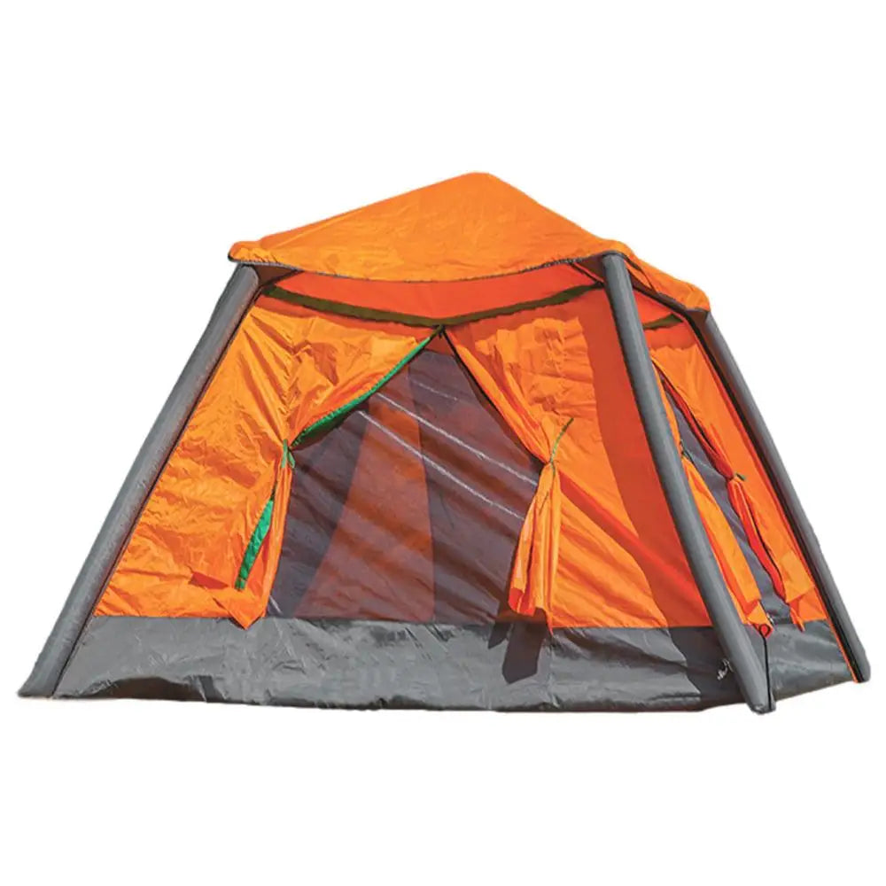 PC Inflatable Tent Automatic Waterproof 4-5 People Camping Air Tent Folding