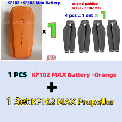 JHD KF102Max Drones Battery 7.4V 2200mAh Battery Spare Parts Accessories For KF102 MAX Drone Battery Propeller Wholesale