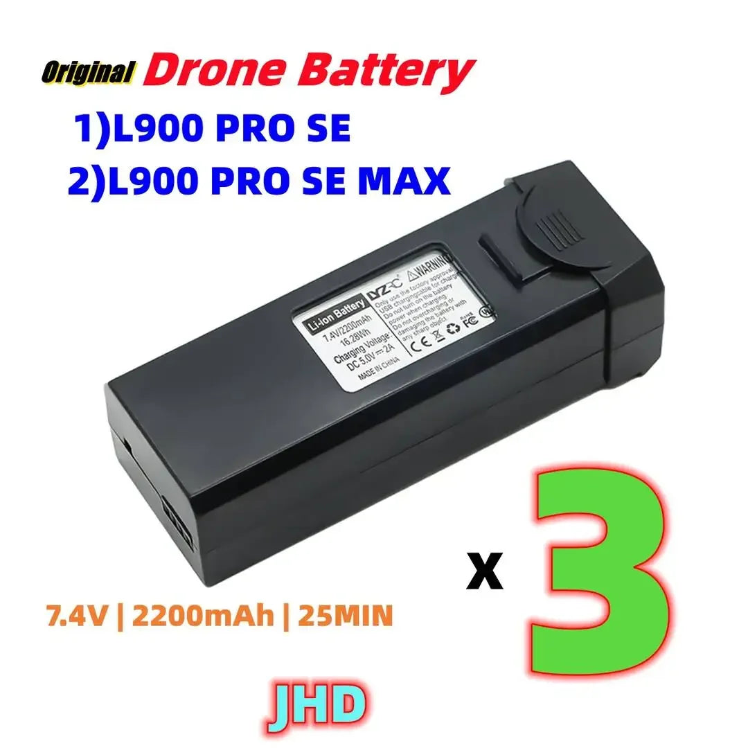 JHD LYZRC L900 PRO SE Batteries Original LYZRC Accessories  L900 PRO MAX Drone Battery Wholesale