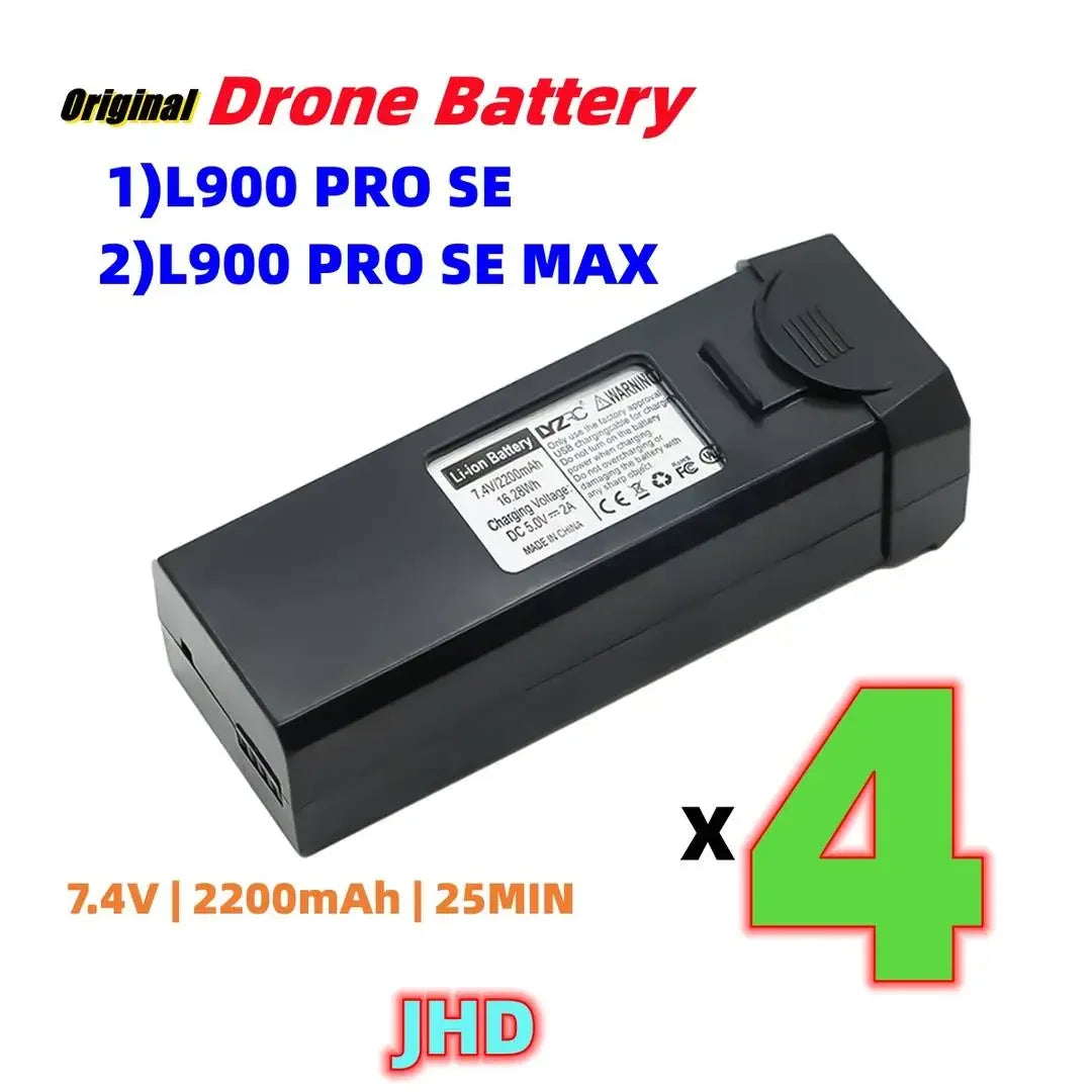 JHD LYZRC L900 PRO SE Batteries Original LYZRC Accessories  L900 PRO MAX Drone Battery Wholesale