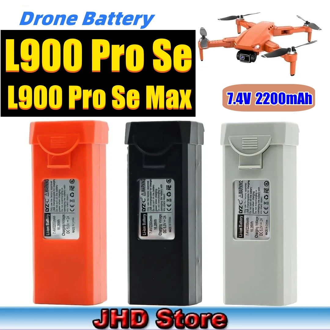 JHD LYZRC L900 PRO SE Batteries Original LYZRC Accessories  L900 PRO MAX Drone Battery Wholesale