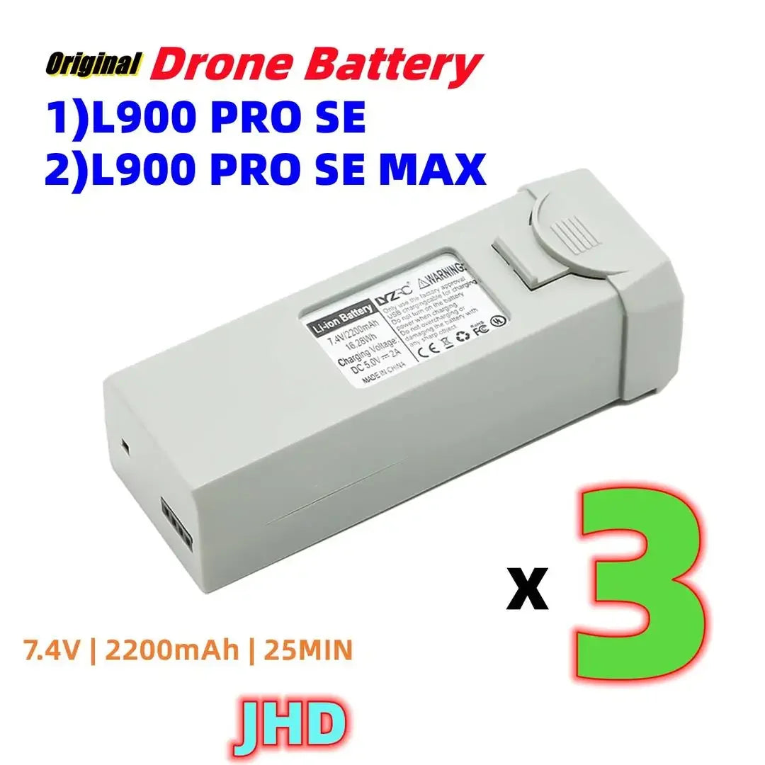 JHD LYZRC L900 PRO SE Batteries Original LYZRC Accessories  L900 PRO MAX Drone Battery Wholesale