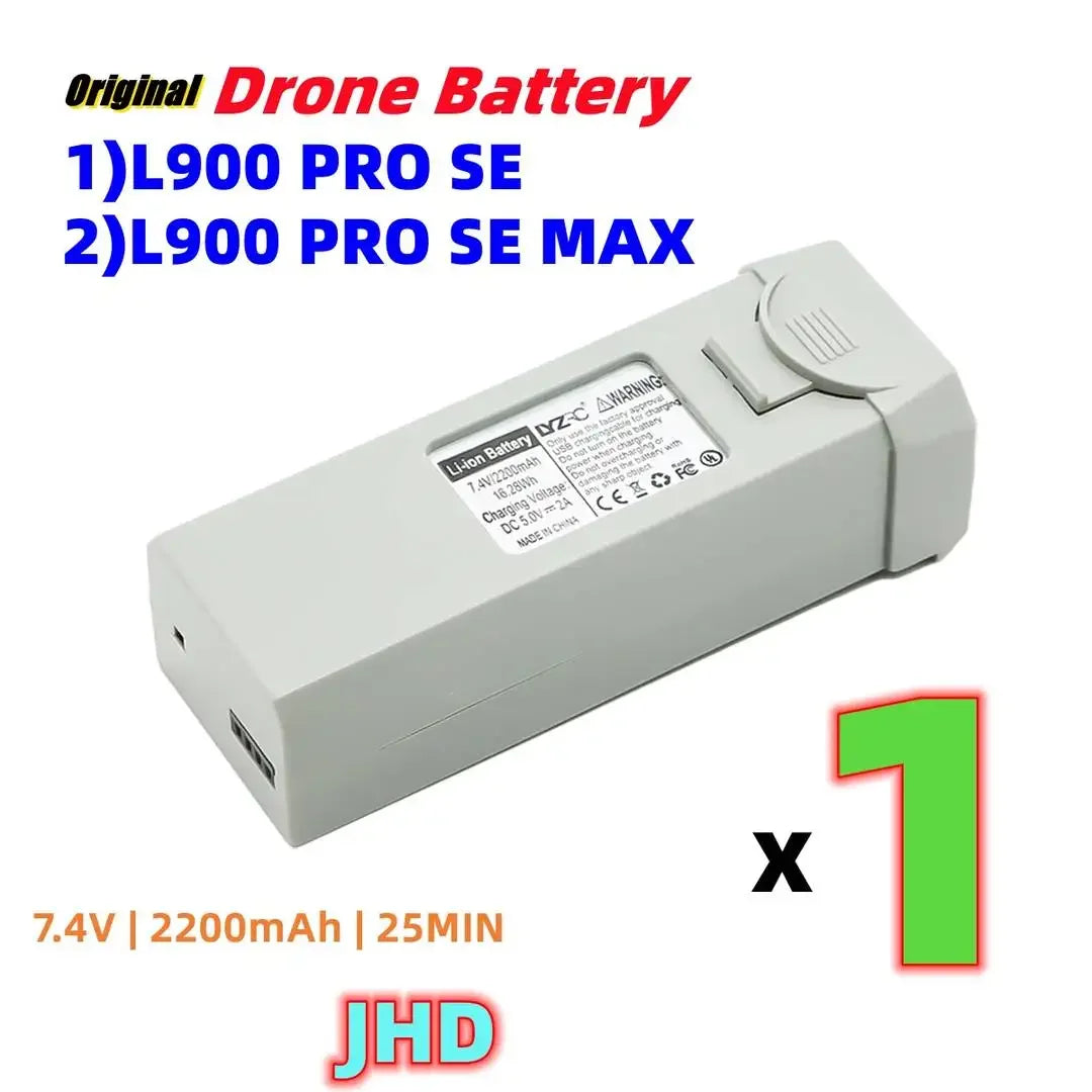 JHD LYZRC L900 PRO SE Batteries Original LYZRC Accessories  L900 PRO MAX Drone Battery Wholesale