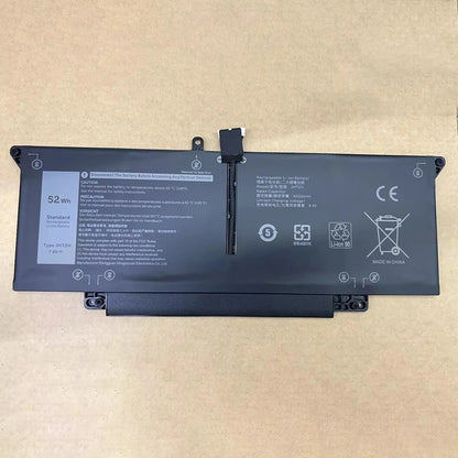 PC JHT2H Laptop Battery For Dell Latitude 7310 7410 HRGYV X825P 4V5X2 7CXN6 7CXN6 T3JWC XMT81 7.6V 52WH