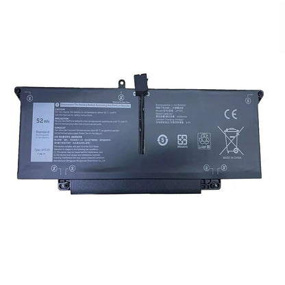 PC JHT2H Laptop Battery For Dell Latitude 7310 7410 HRGYV X825P 4V5X2 7CXN6 7CXN6 T3JWC XMT81 7.6V 52WH