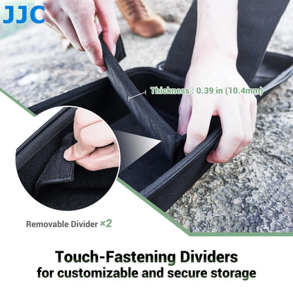 JJC Camera Case Hard Shell Travel Carrying Case For DJI Mini 3 Pro Drone And RC-N1 Remote Controller DJI Mini 4 Pro Storage Bag