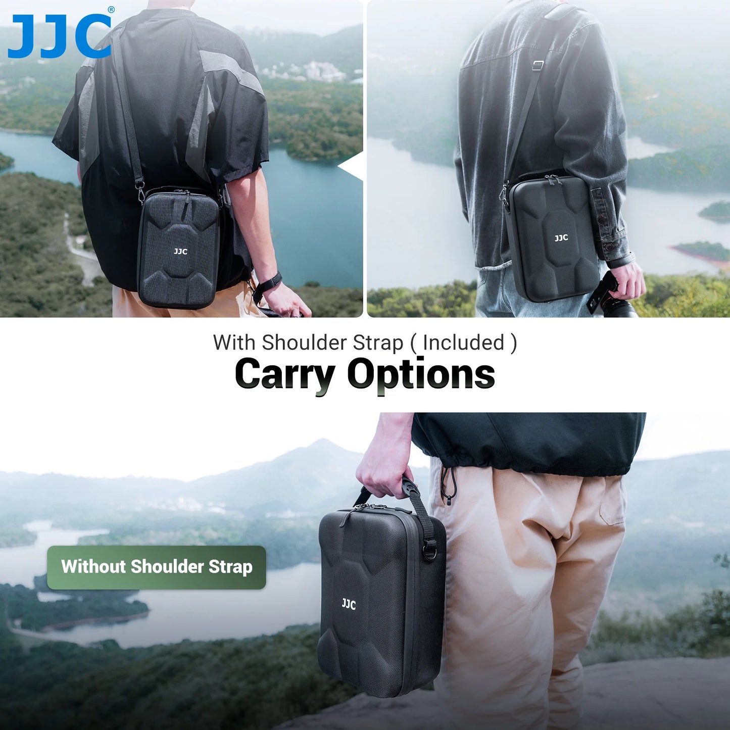 JJC Camera Case Hard Shell Travel Carrying Case For DJI Mini 3 Pro Drone And RC-N1 Remote Controller DJI Mini 4 Pro Storage Bag