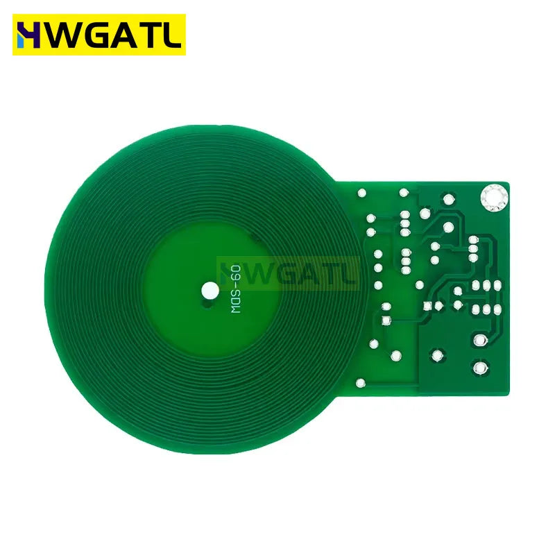 JS-60 DIY Kit Metal Detector Kit Electronic Kit DC 3V-5V 60mm Non-contact Sensor Board Module DIY Electronic Part Metal Detector