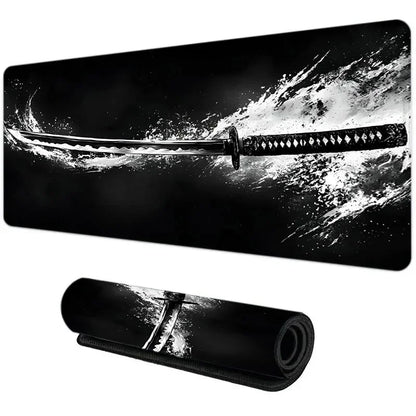 PCJapanese Katana Mouse Pad Large Computer Office Game Table Mats New XXL R