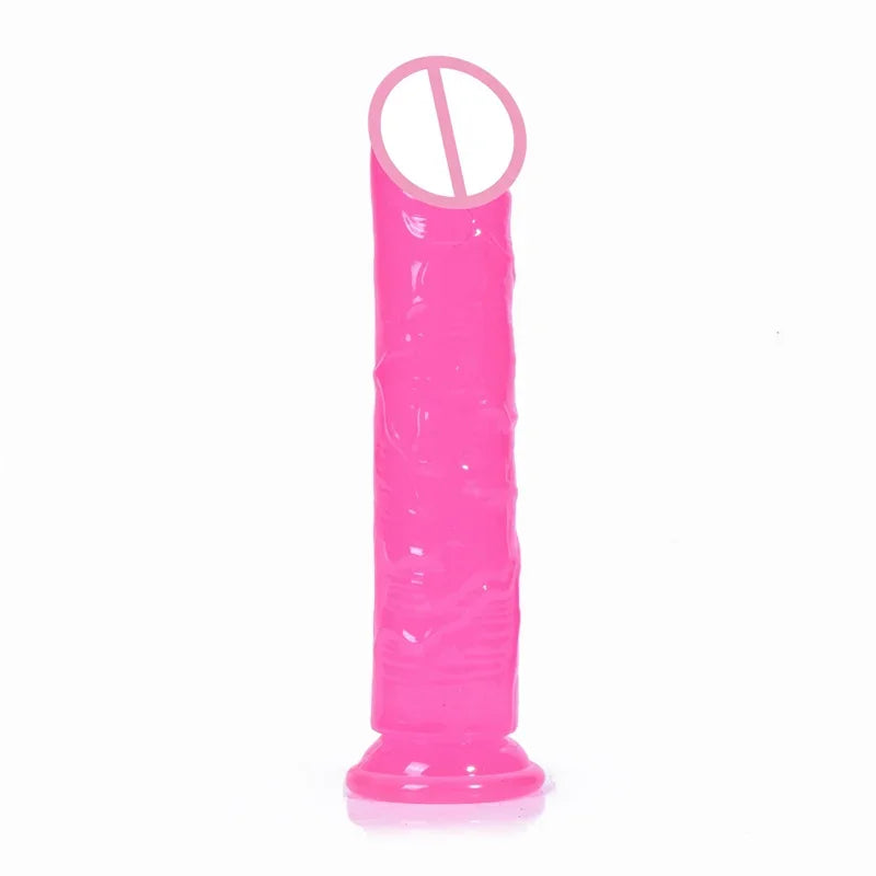 GtoozaKWD Erotic Soft Jelly  Anal  Realistic Strong Suction Cup Adult G-spot Orgasm Big Penis Sex Toys  Woman gtooza.com