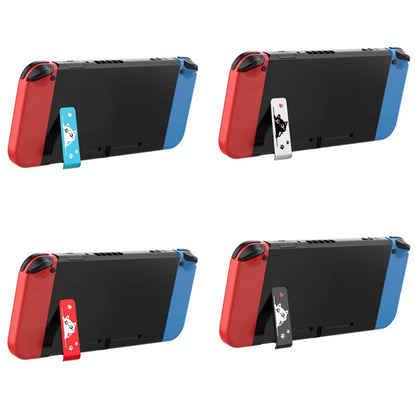 Kickstand Stand Holder Replacement Bracket for Nintendo Switch Console Host Back Cover Support Cartoon Cat Pattern NS Parts