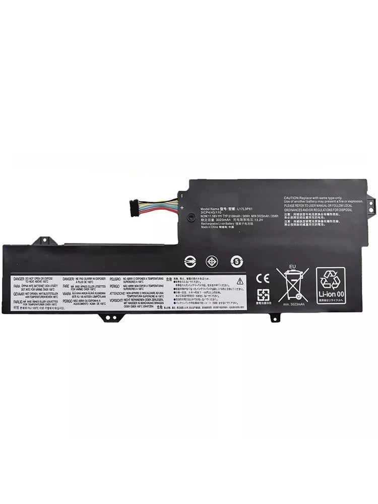 PC L17L3P61 Laptop Battery For Lenovo IdeaPad 320S-13IKB Yoga 720-12IKB xiaoxin 7000-13 L17C3P61 L17M3P61