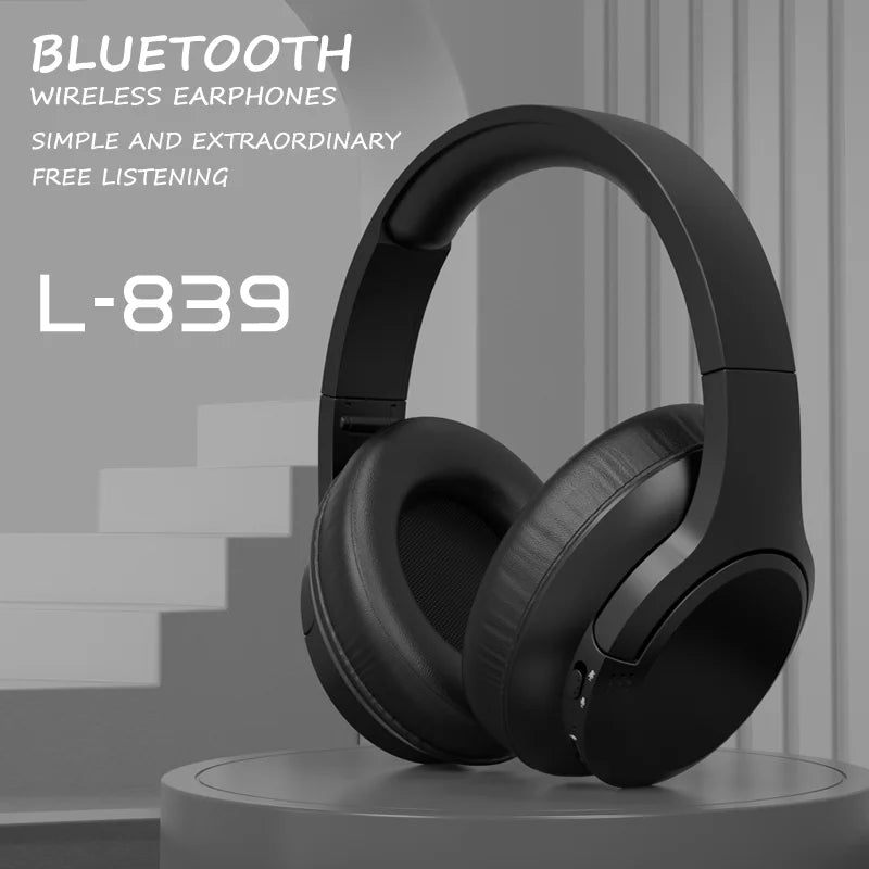 PCLDON Wireless Headphones Bluetooth 5.3 Hi-Res Audio Over Ear Headset Earp